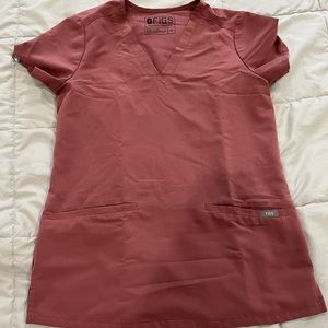 Figs CASMA Scrub Top - Mauve